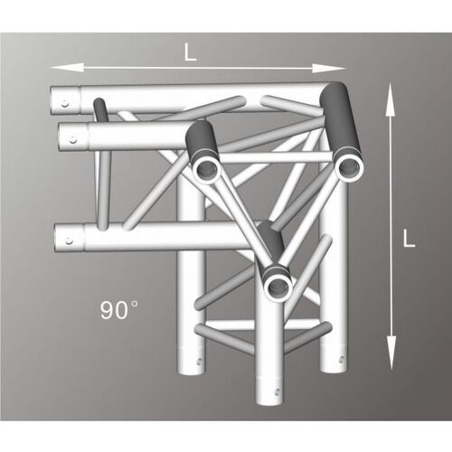 ALUTRUSS ALU33105RB ALUMINIUM THREE-WAY TRI-TRUSS RIGHT CORNER / 290MM - Image 2