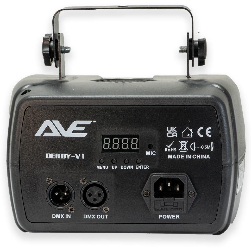 AVE DERBY-V1 4-Head RGBW Derby with Dual Lasers Multi-Effect DMX Stage Light - Image 2