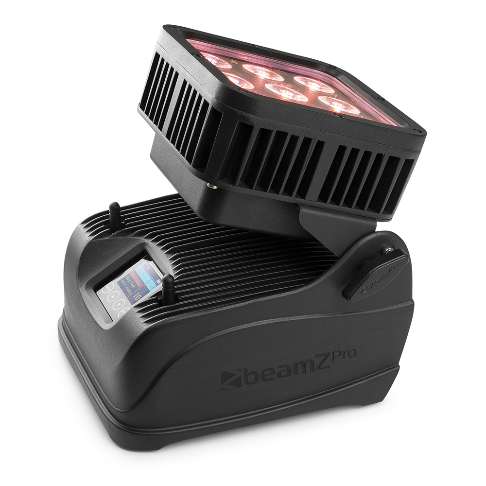 Beamz PRO Starcolor72B Outdoor LED Flood Light with Battery - Image 2