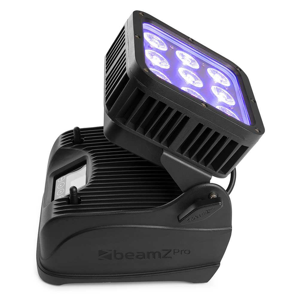 Beamz PRO Starcolor72B Outdoor LED Flood Light with Battery - Image 3