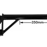 Event Lighting BOOMARM205B - 0.5m Boom Arm Pole with Double Pipe Clamp - Image 2