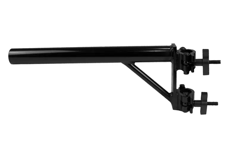 Event Lighting BOOMARM205B - 0.5m Boom Arm Pole with Double Pipe Clamp