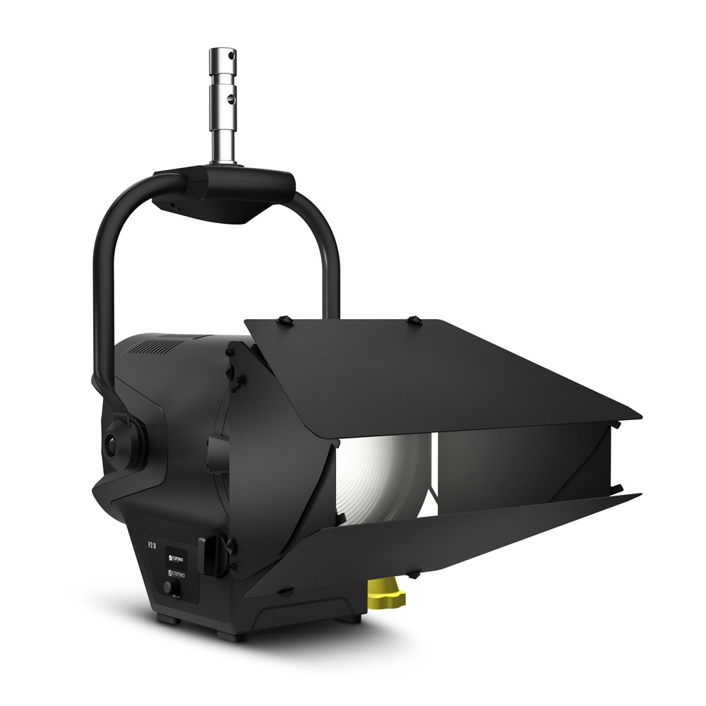 Cameo F2 T PO Pole Operated Fresnel Spotlight with Tungsten LED - Image 2