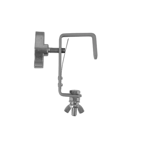 Event lighting CLAMPG50LS - Steel Hook Clamp (Suits 35-51mm) with truss protector - Silver - Image 2