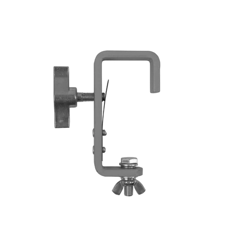Event lighting CLAMPG50S - Steel Hook Clamp (Suits 35-51mm) with truss protector - Silver - Image 2