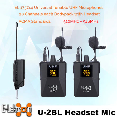 E-Lektron 2.4G wireless lavalier Microphone with charging case - Image 3
