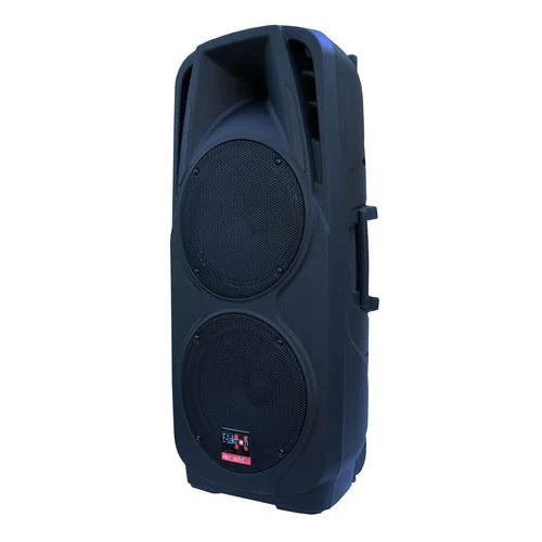 E-lektron EL-225 Dual 10" inch Portable Karaoke Mobile PA Speaker Sound System Battery Bluetooth with 2 UHF Microphone - Image 2