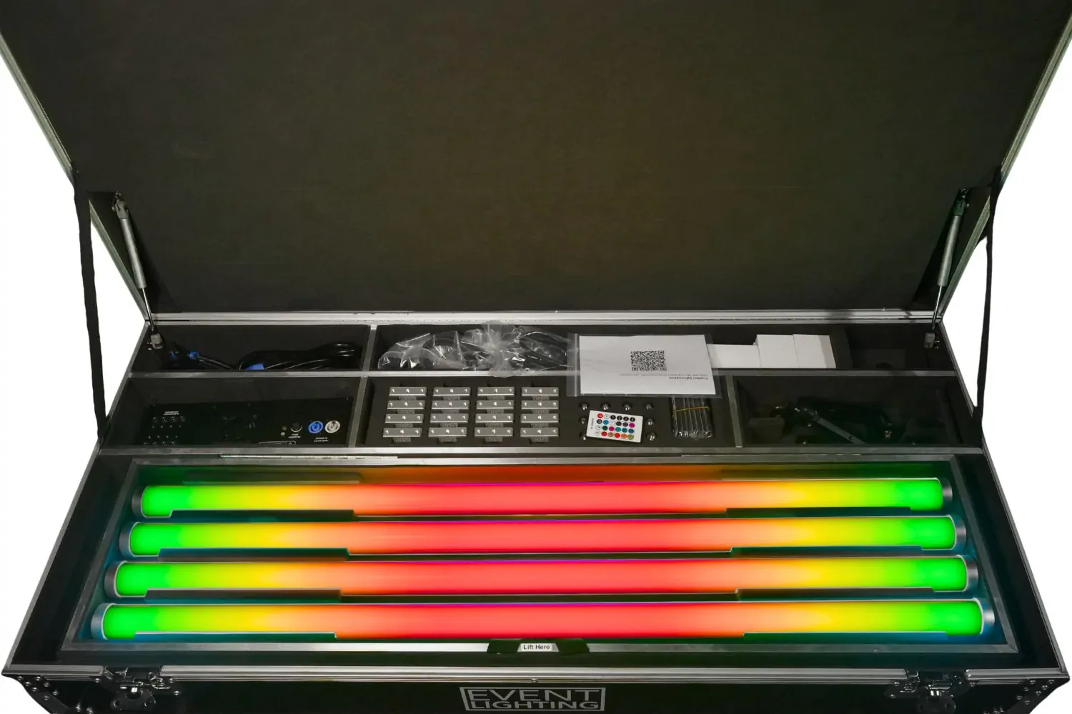 Event Lighting EVENTTUBEKIT - Outdoor LED Tube Package of 8 in a Road Case - Image 2