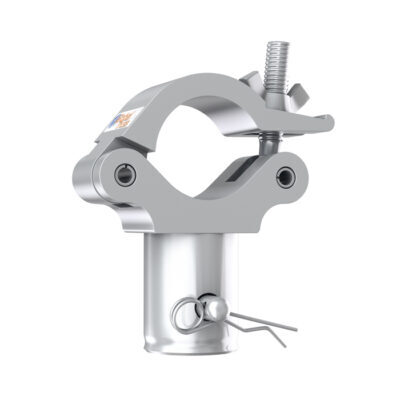 GLOBAL TRUSS 50mmO Heavy Duty (500kg) Half-Coupler with 70mmL F32-44 Socket Connector