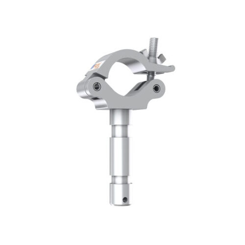 GLOBAL TRUSS 50mmO Coupler Heavy Duty (500kg) Half-Coupler with 28mmO TV Spigot - Image 2