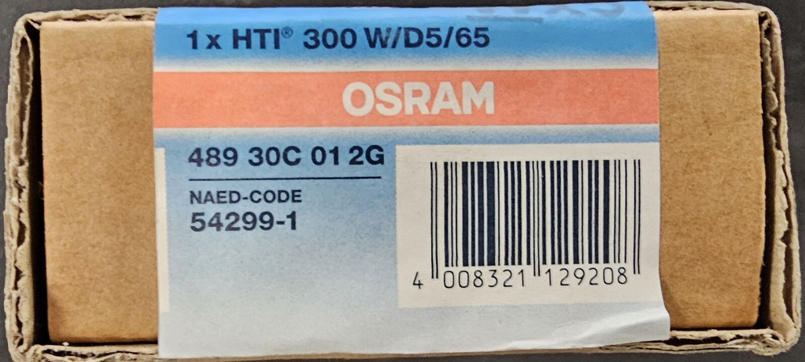 OSRAM HTI-300 W/D5/65 LAMP - Image 2