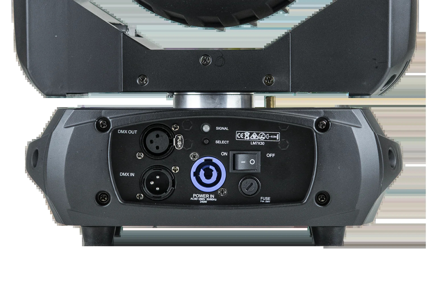 EVENT LIGHTING LITE LM7X30 - 7x 30W LED RGBW Zoom Wash Moving Head - Image 2