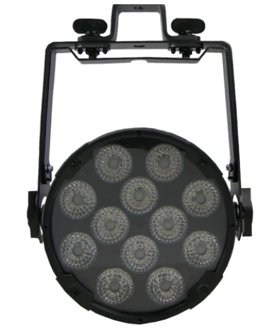 EVENT LIGHTING PAR12H - Indoor Pro Par with 12 x 12W RGBWAU LEDs - Image 2