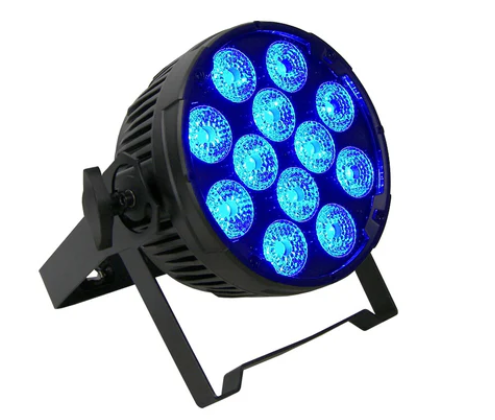 EVENT LIGHTING PAR12H - Indoor Pro Par with 12 x 12W RGBWAU LEDs