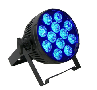 EVENT LIGHTING PAR12Q - Indoor Pro Par with 12 x 8W RGBW LEDs
