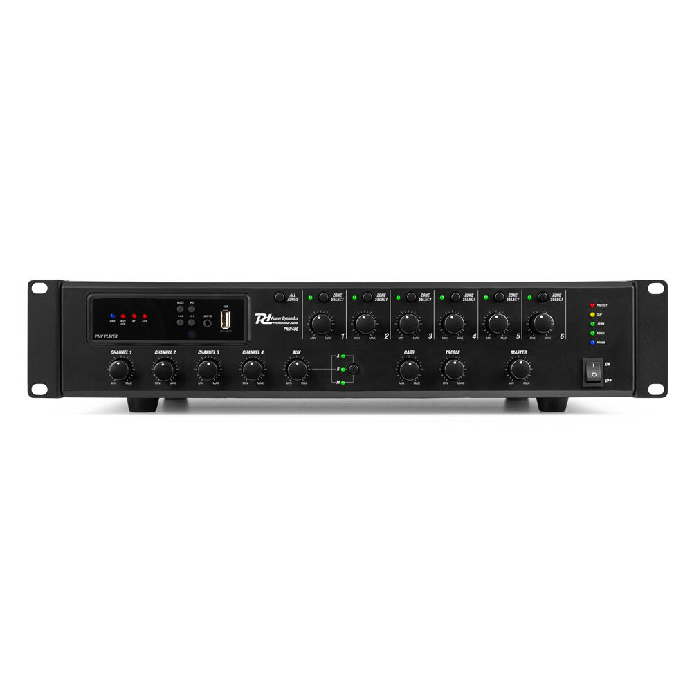 Power Dynamics PMP PMP240 Commercial Mixer Amplifier 240W 6 Zones