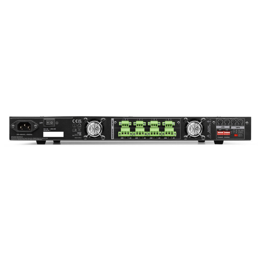 Power Dynamics PMDA4240 4-Channel Class-D Amplifier 100V 4x 240W - Image 2