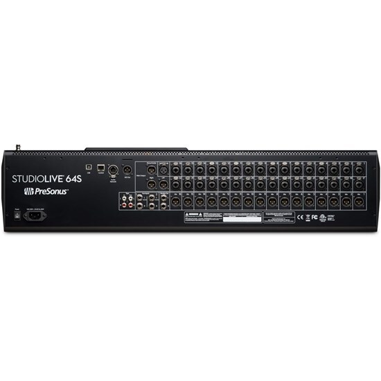 PreSonus StudioLive 64S 64-Ch Digital Mixer & USB Audio Interface w/ Motorised Faders - Image 2