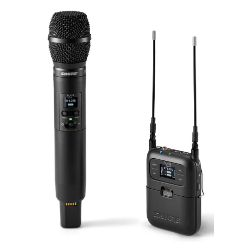 SHURE SHR-SLXD25V68H57 Portable Digital Wireless Handheld System SLXD2 Tx; VP68 Mic; SLXD5 Rx; Frequency H57 = 520-564MHz - Image 2