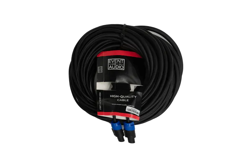 Event Audio SPKSPK20EL - 20m Speakon 4 Pin Male to Male Speaker Lead - 1.5mm 2core