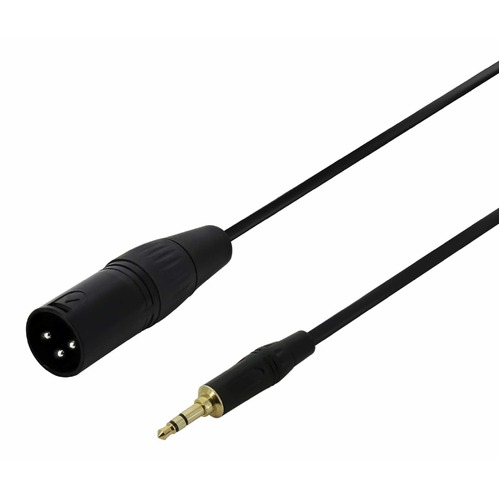 3.5mm TRS to XLR(m) - Microphone Cable for 3.5mm Balanced Outputs 150CM - Image 2