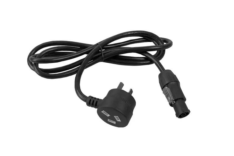 Event lighting T1PL1.8PB - True1 240v Power Lead with piggy back plug